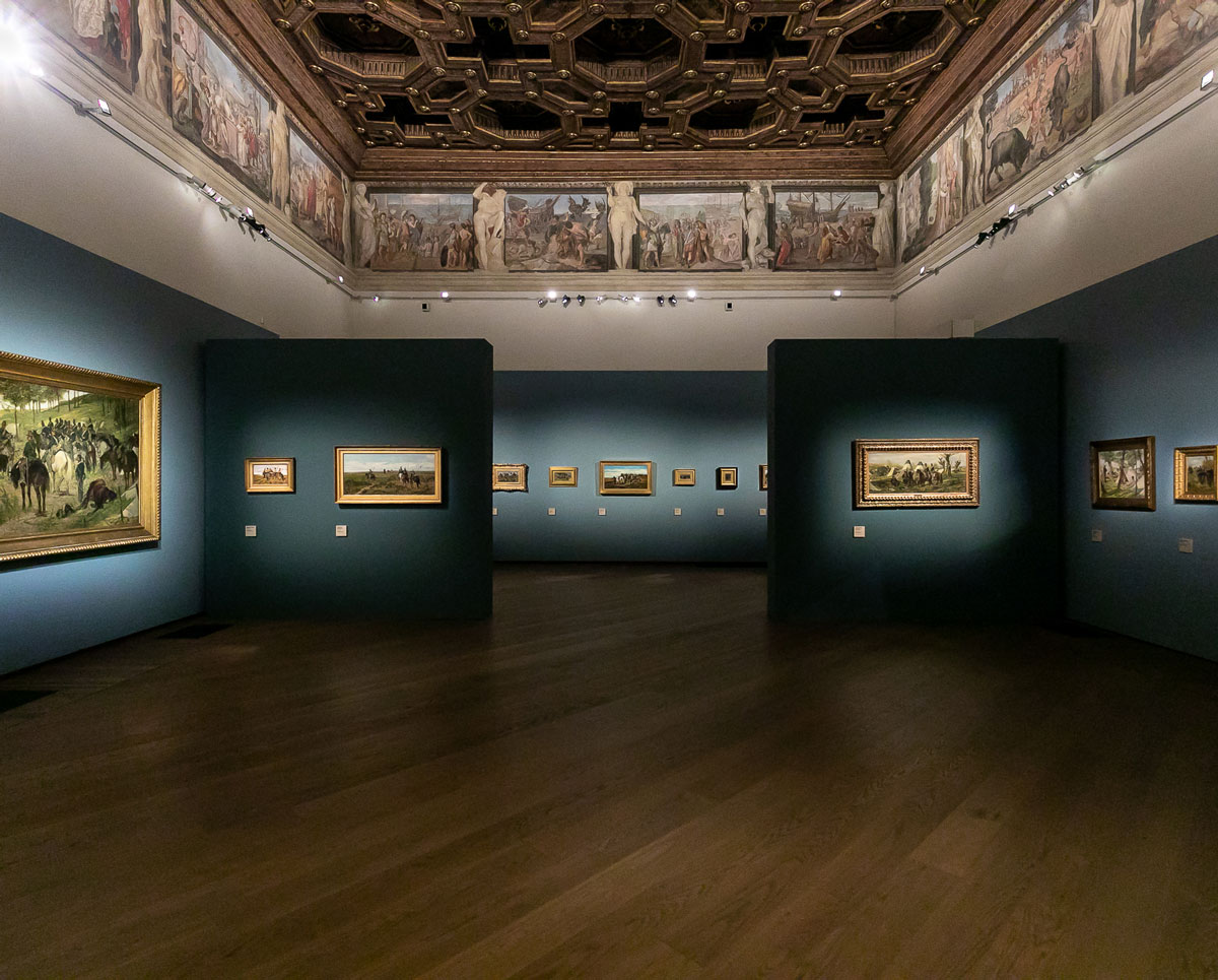 Palazzo Fava allestimento mostra