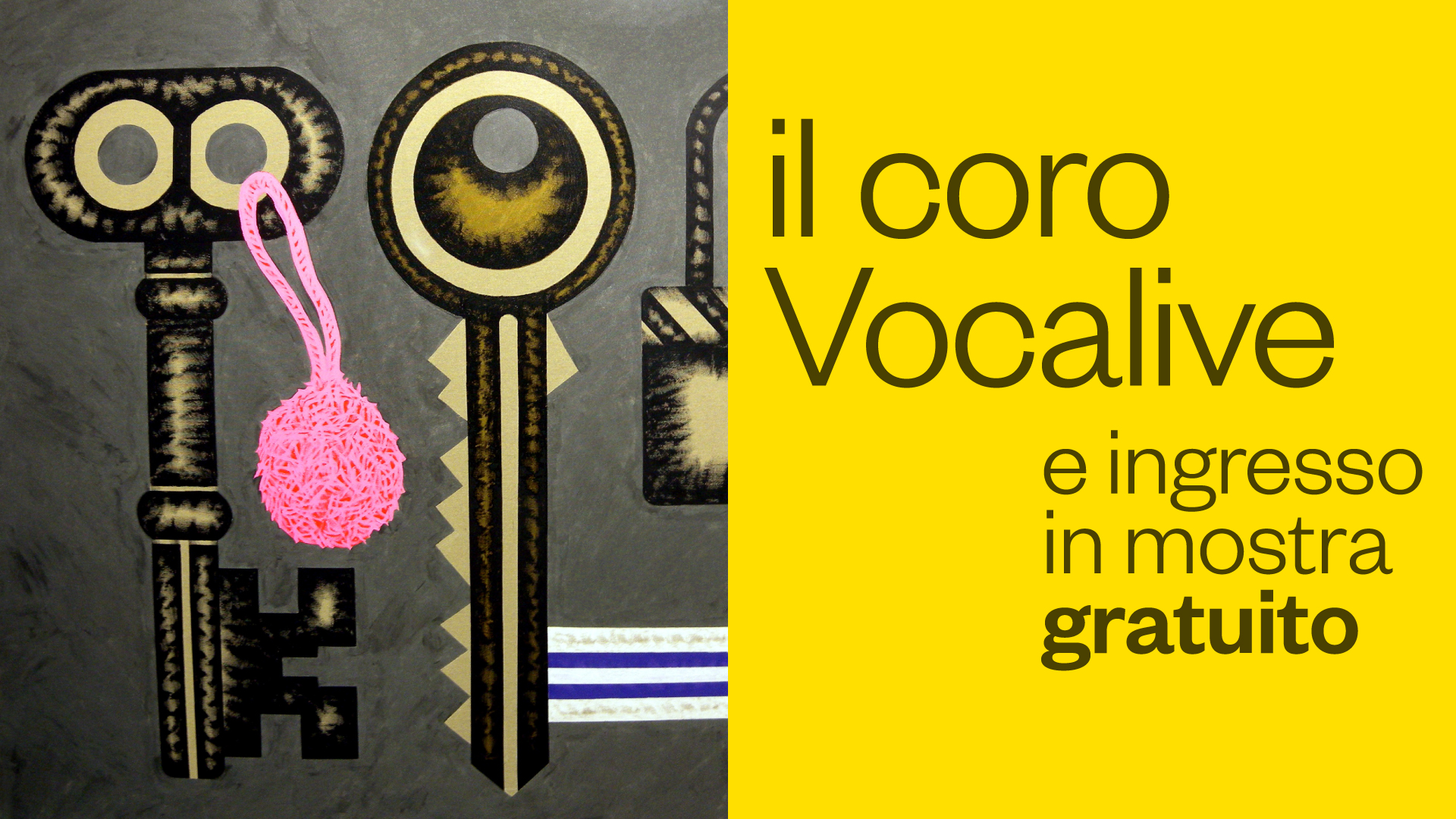 Vocalive a Concetto Pozzati XXL