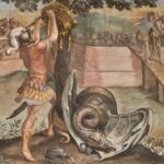 The frescoes of Palazzo Fava in Bologna