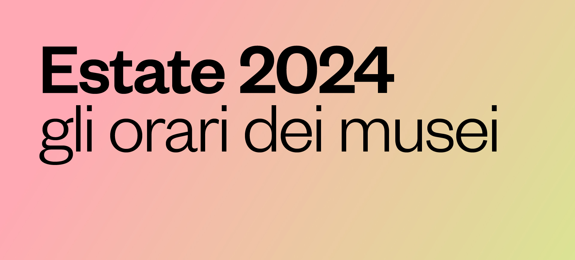 Orari estivi Genus Bononiae