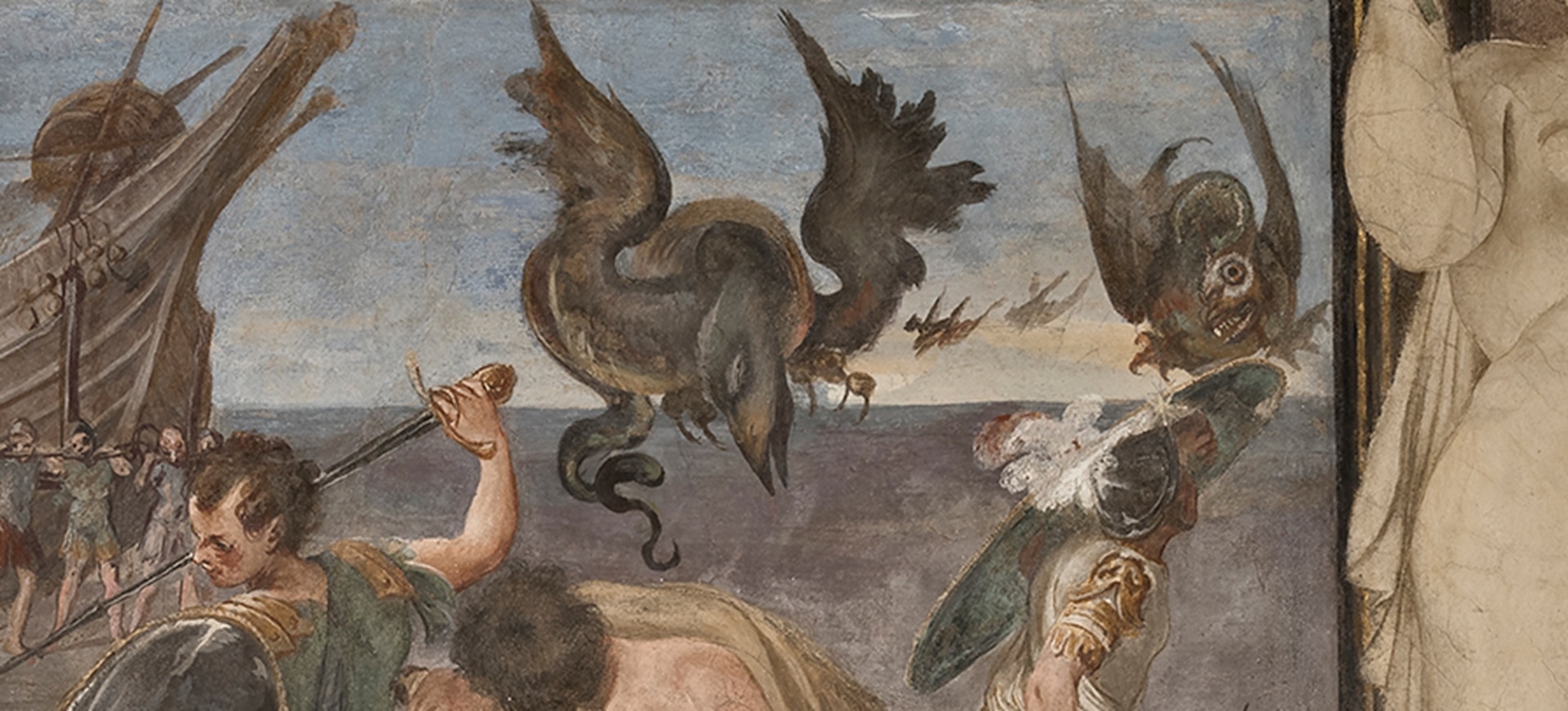 Affresco a Palazzo Fava