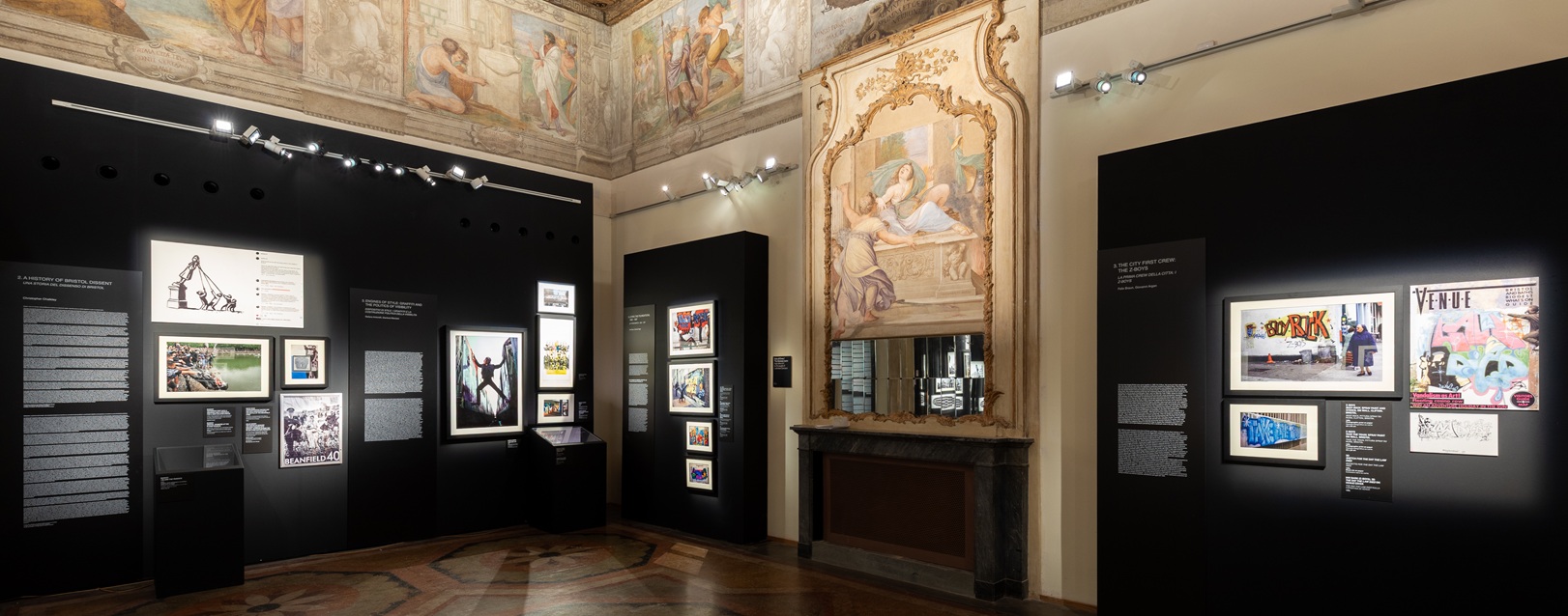 Mostra "Banksy Archive 01. The School of Bristol 1983-2005" a Palazzo Fava, Bologna